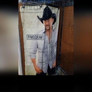 Tim McGraw Beach Towel